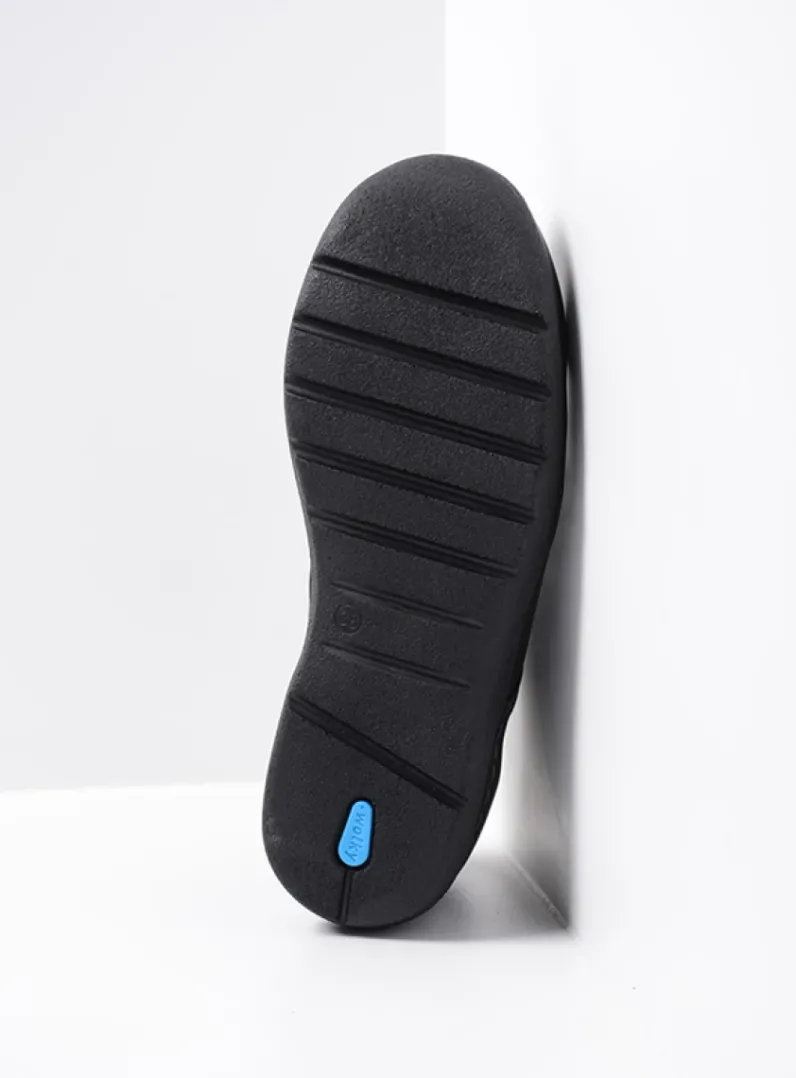 DAMES Wolky Hoge Veterschoenen|Wandelschoenen<Truth HV - cactus leer