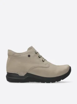DAMES Wolky Hoge Veterschoenen|Wandelschoenen<Truth HV - safari nubuck