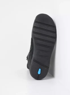 DAMES Wolky Hoge Veterschoenen|Veterlaarzen<Viper - zwart nubuck