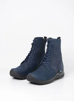 DAMES Wolky Hoge Veterschoenen|Veterlaarzen<Viper HV - denim blauw nubuck