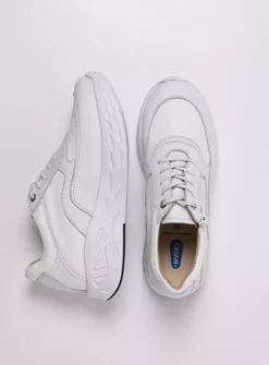 DAMES Wolky Lage Veterschoenen|Wandelschoenen<Vitality S2F - wit/gebroken combi stretch leer