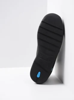 DAMES Wolky Hoge Veterschoenen|Wandelschoenen<Why - blauw nubuck