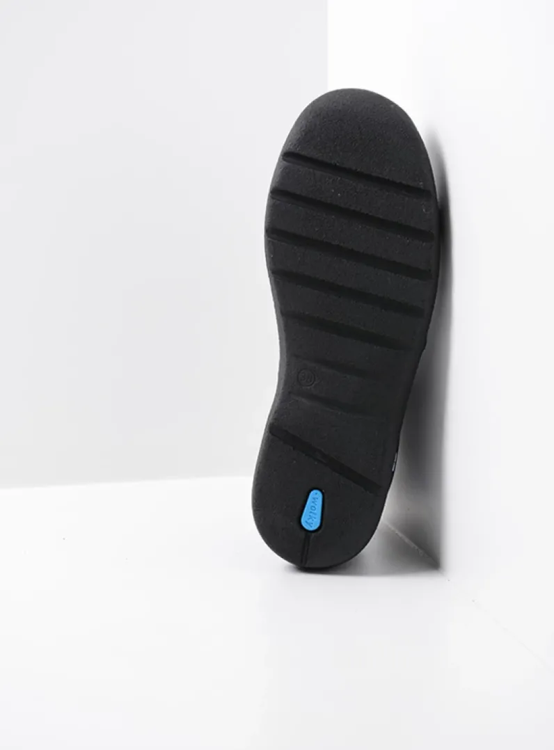 DAMES Wolky Hoge Veterschoenen|Wandelschoenen<Why - paars nubuck