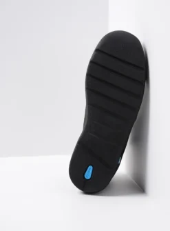 DAMES Wolky Hoge Veterschoenen|Wandelschoenen<Why - zwart nubuck