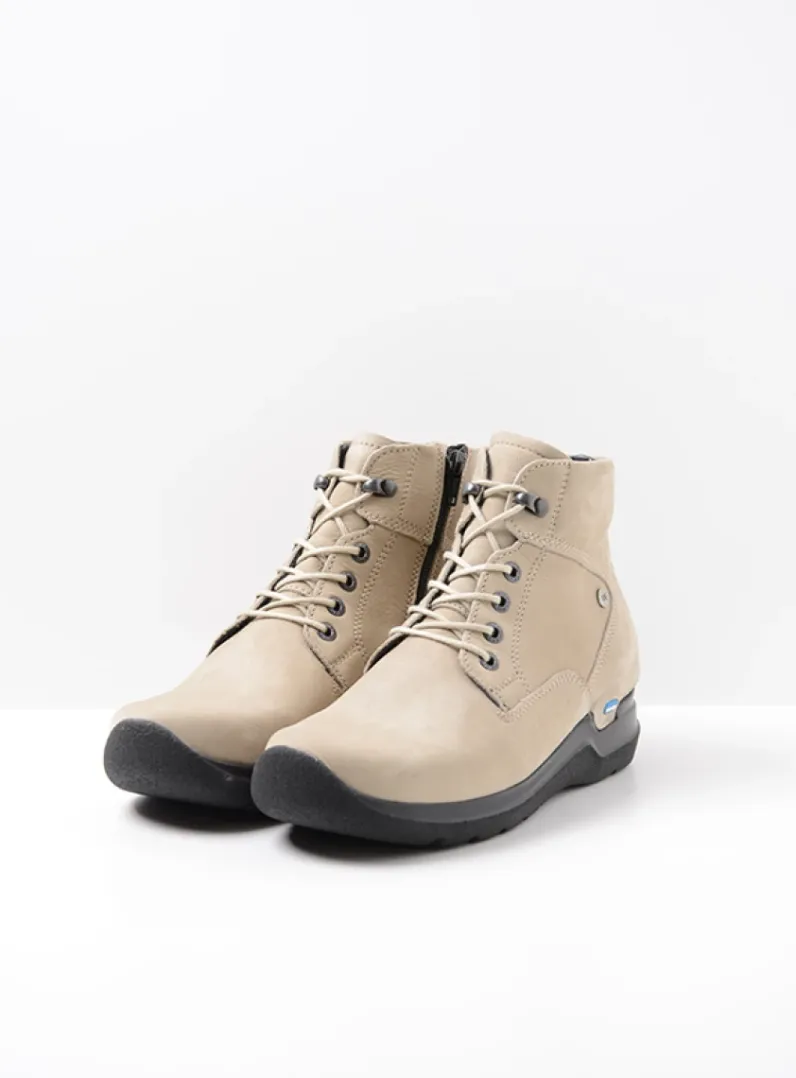 DAMES Wolky Hoge Veterschoenen|Wandelschoenen<Whynot HV - safari nubuck