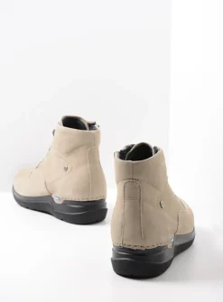 DAMES Wolky Hoge Veterschoenen|Wandelschoenen<Whynot HV - safari nubuck