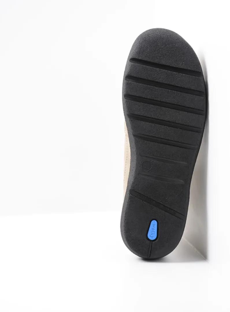 DAMES Wolky Hoge Veterschoenen|Wandelschoenen<Whynot HV - safari nubuck