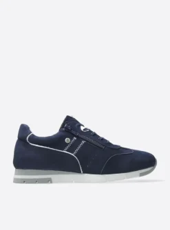 DAMES Wolky Sneakers|Lage Veterschoenen<Yell XW - denim nubuck