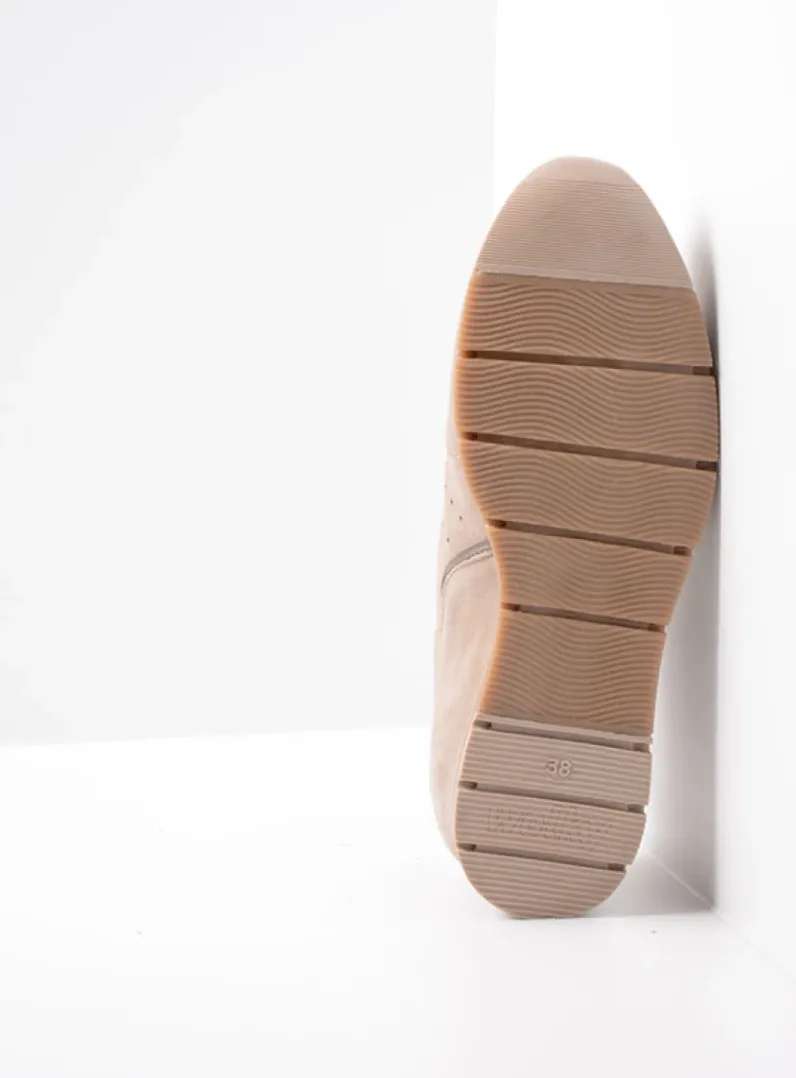 DAMES Wolky Lage Veterschoenen|Sneakers<Yell XW - safari nubuck