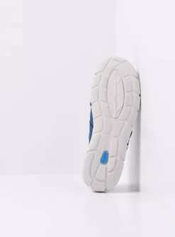 DAMES Wolky Bandschoenen<Yukon - blauw effectleer