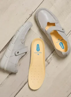 DAMES Wolky Bandschoenen<Yukon - gebroken wit effectleer