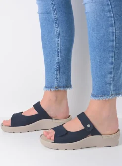 DAMES Wolky Slippers<Zaandam - denim nubuck