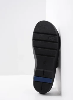 DAMES Wolky Slippers<Zaandam - zwart nubuck