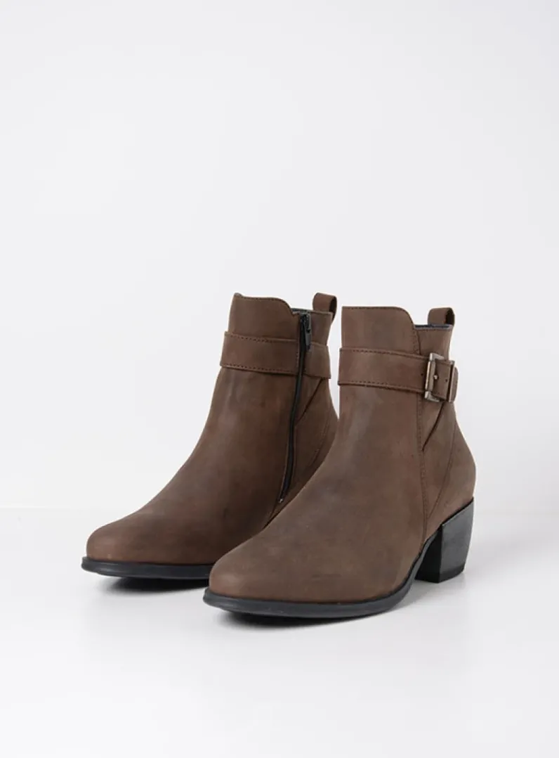 DAMES Wolky Cowboylaarzen|Herfst/Winter<Zavalla HV - bruin nubuck