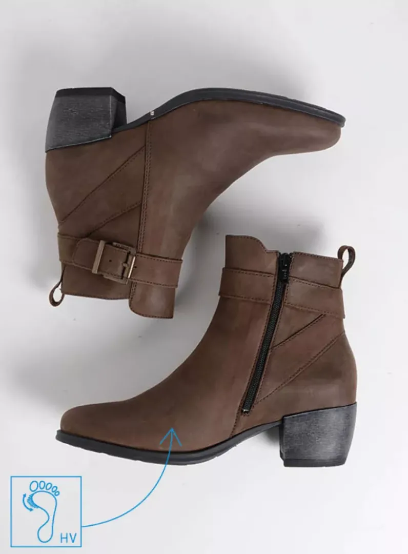 DAMES Wolky Cowboylaarzen|Herfst/Winter<Zavalla HV - bruin nubuck