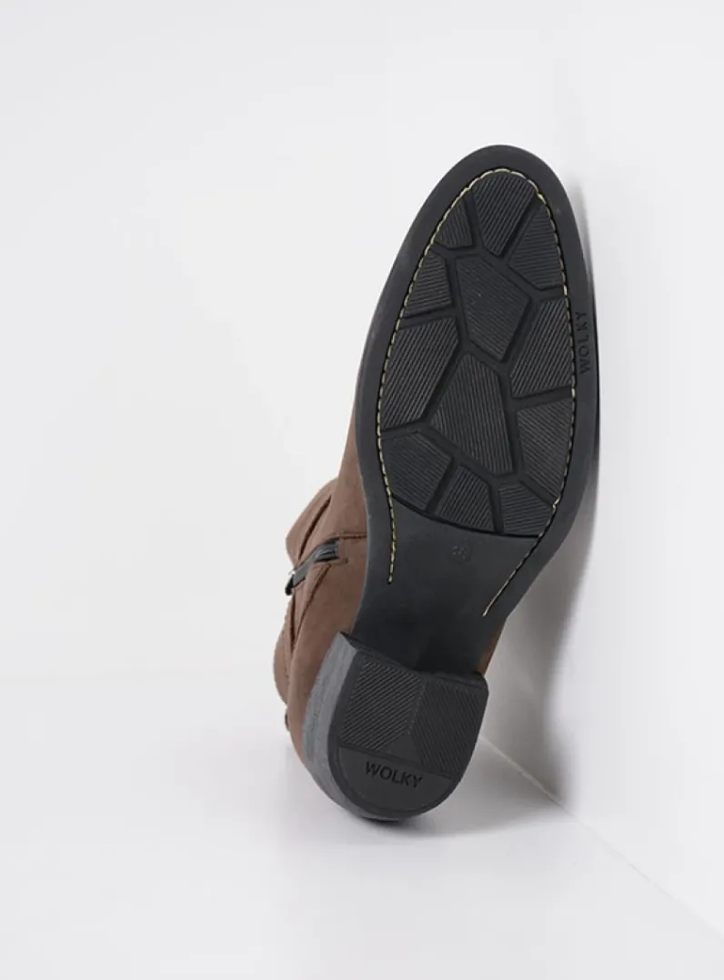 DAMES Wolky Cowboylaarzen|Herfst/Winter<Zavalla HV - bruin nubuck