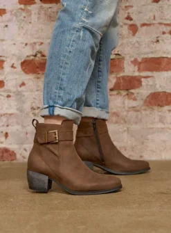 DAMES Wolky Cowboylaarzen|Herfst/Winter<Zavalla HV - bruin nubuck