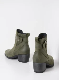 DAMES Wolky Cowboylaarzen|Herfst/Winter<Zavalla HV - forestgroen nubuck